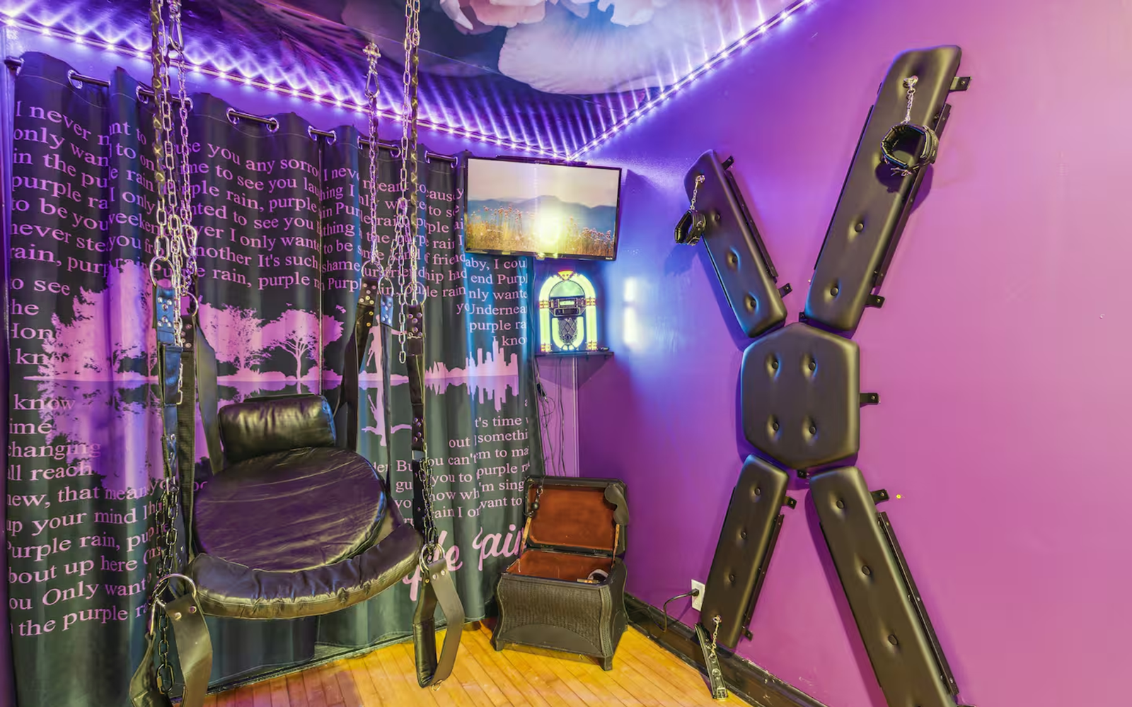 Purple Rain Themed Theme Room Milwaukee
